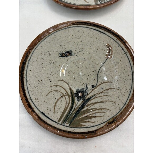 XOCHIQUETZAL Tonala Butterfly 4 Cups & Saucers by Teresa Duran Mexican Pottery - Picture 14 of 15